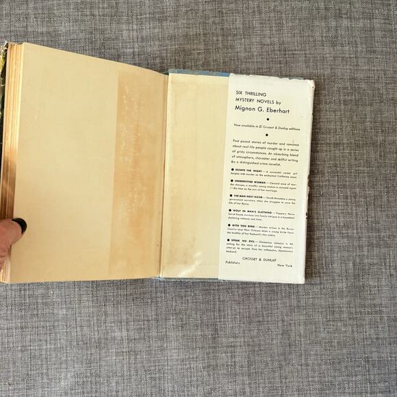 Murder Is My Business Brett Halliday 1946 Vintage Hardcover 2nd Edition READ - Picture 12 of 14